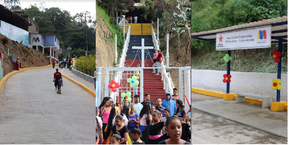Más de 10 mil caraqueños atendidos con culminación de obras en el sector Divino Niño de la parroquia Coche
