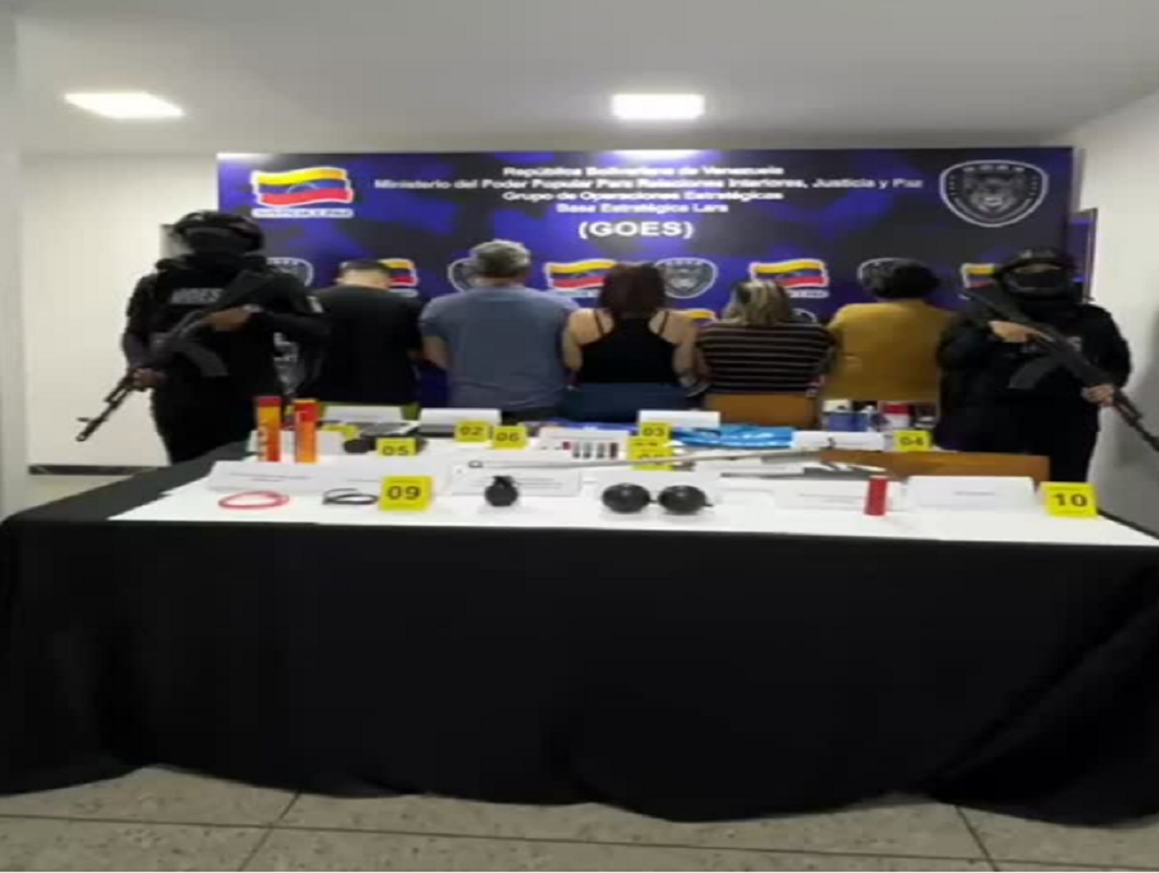 En Lara detienen a cinco terroristas de Vente Venezuela