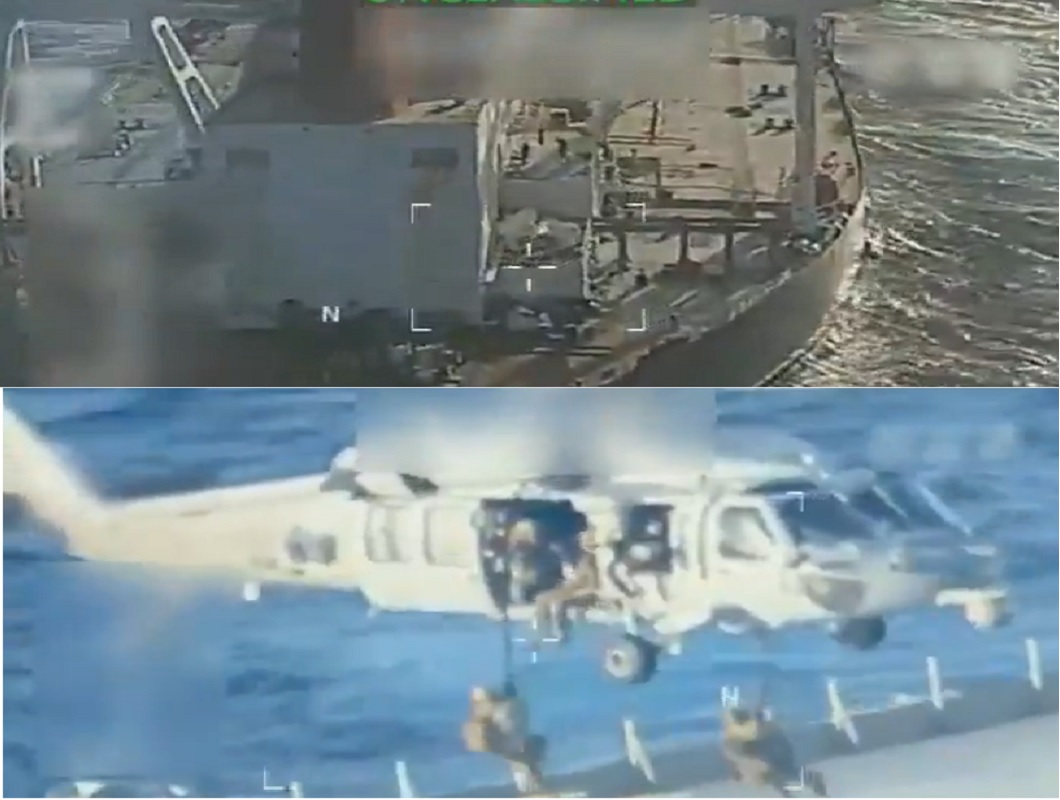 Asalto quedó grabado: Así EEUU robó buque petrolero a Venezuela